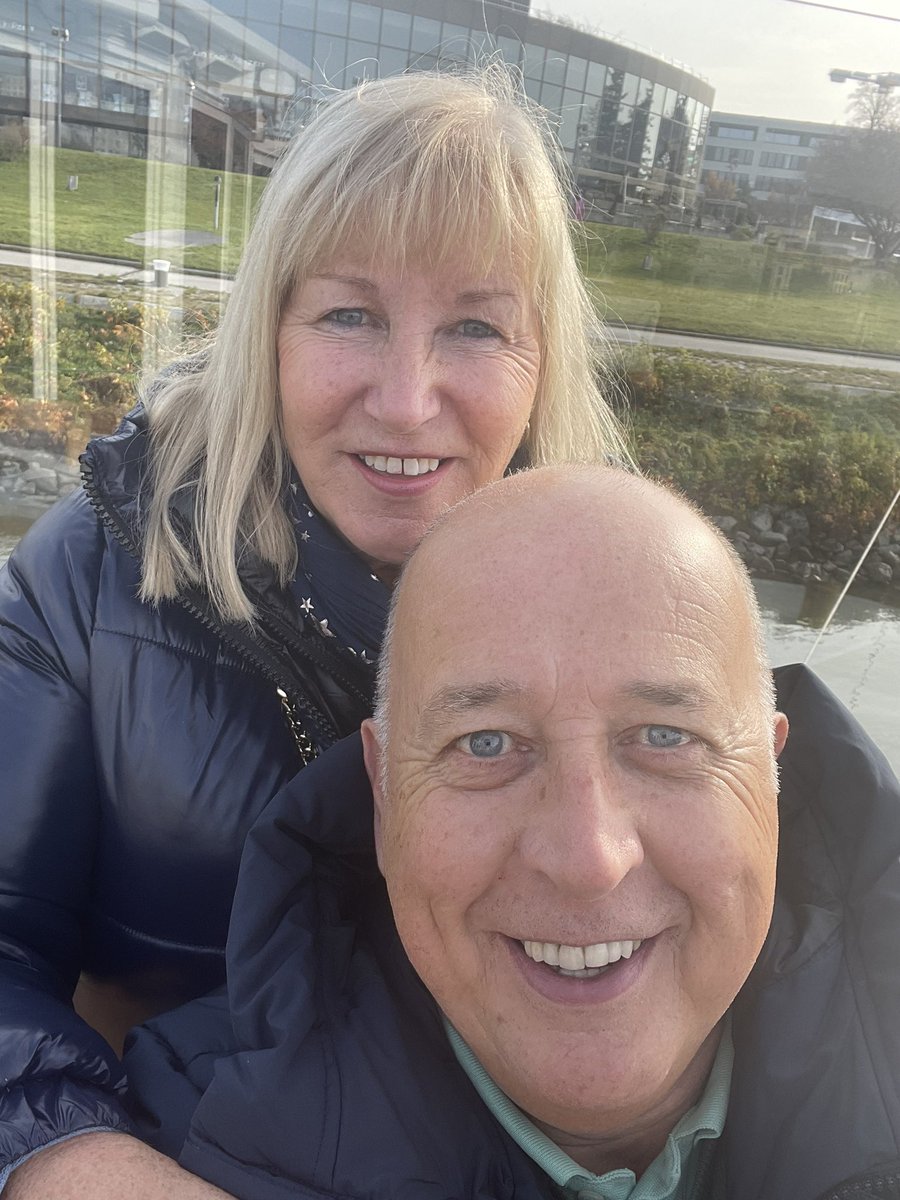 Beautiful day in Linz, walking tour ✅ a wee refreshment before lunch onboard Viking Rinda <a href="/VikingCruises/">Viking</a> #justchilling