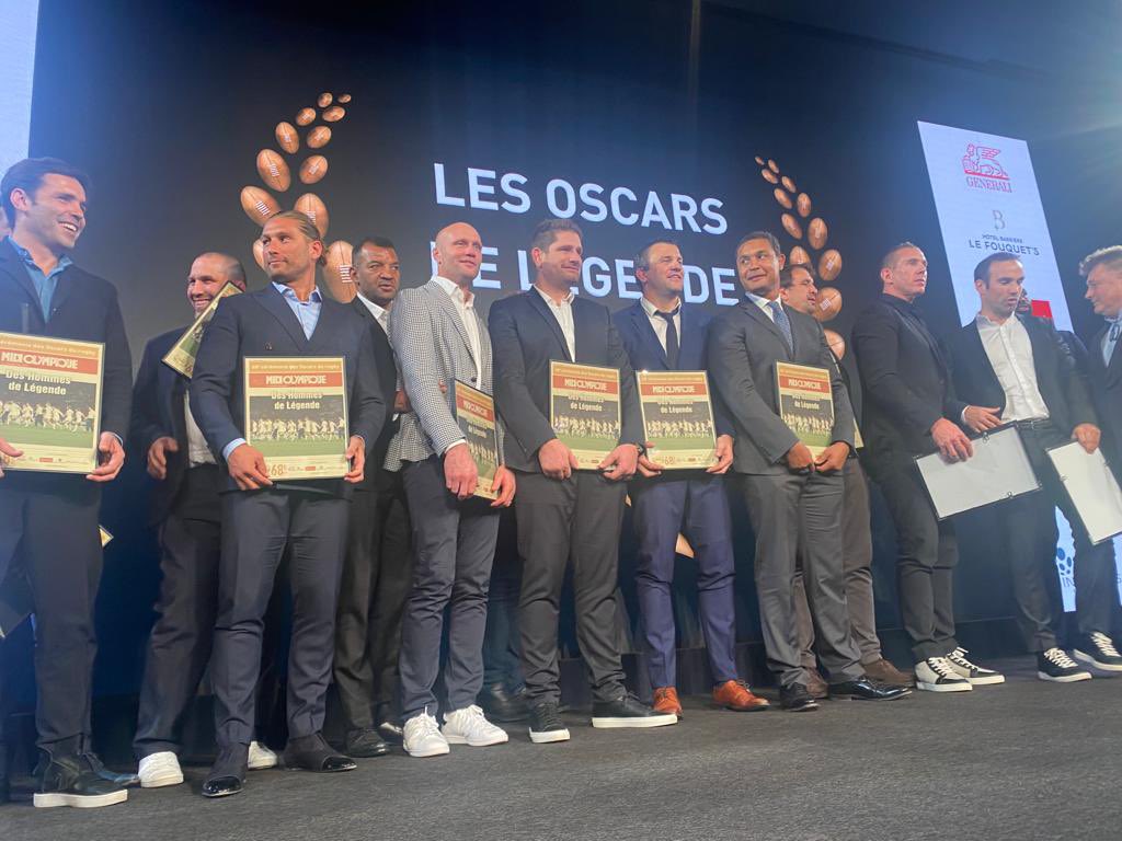 Merci <a href="/midi_olympique/">Midi Olympique</a> d’avoir réuni une bande de sale gosses 10 ans après #RWC2011 au #pavillongabriel @francerugby