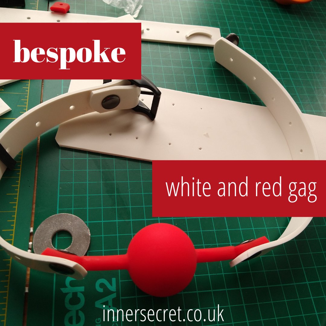 InnerSecretShop's tweet photo. Love making bespoke orders. Filthy people have the best imaginations ❤ 

#bdsm #ballgagged #rubberfetish #rubberslave https://t.co/2jDOsZV8Lx