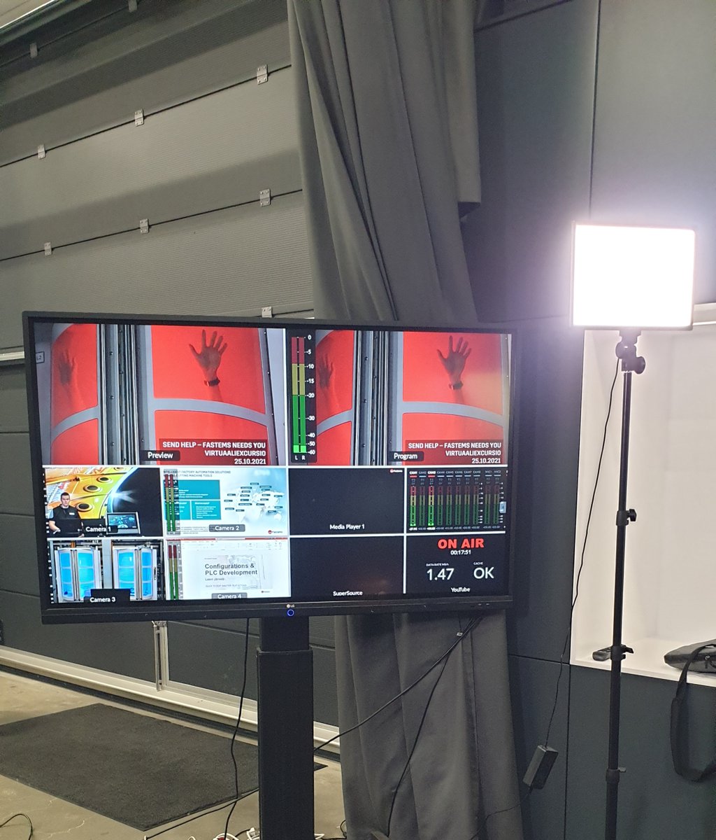 fastems's tweet image. 🇫🇮 Muutama viikko sitten meillä Fastemsilla oli ilo järjestää virtuaalinen excursio tekniikan alan opiskelijoille. Excun tunnelmiin pääsee palaamaan nyt Fastemsin Youtube-kanavalla. 🤩
#opiskelijat #excursio #fastemsians