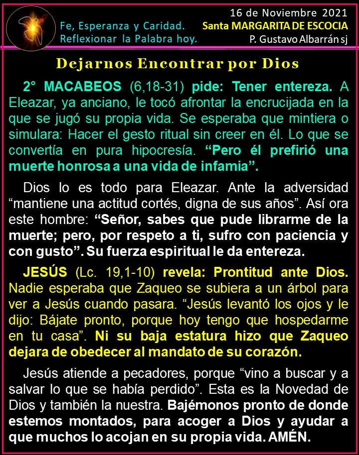galbarransj's tweet photo. #DEJARNOS #ENCONTRAR #POR #DIOS. #Jesús #vino a #buscar #y a #salvar #lo que #se #había #perdido. #Bajémonos #pronto #de #donde #estemos #montados, #para #acoger a Dios y #ayudar #a que #muchos #lo #acojan #en su #propia #vida. https://t.co/B23no9I3gs