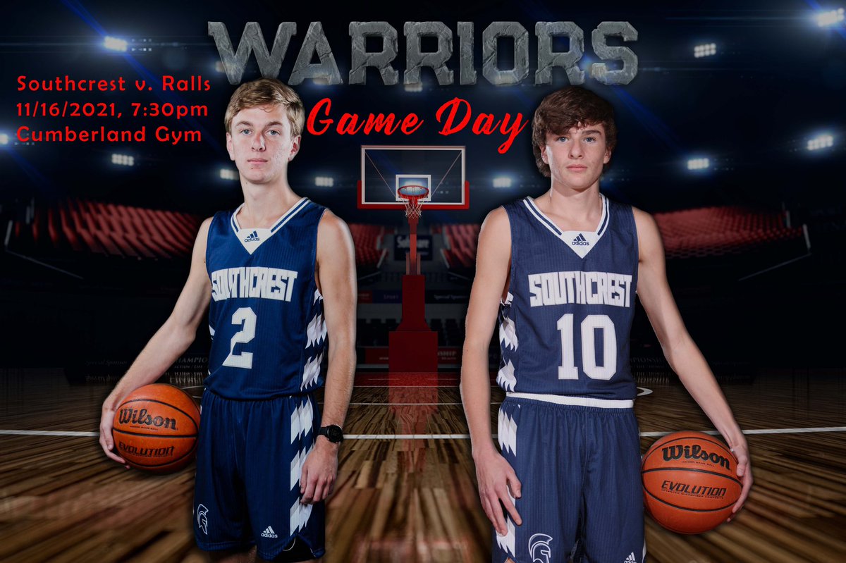 SCS_Warriors's tweet photo. SCS Warrior Basketball Game tonight versus Ralls at Cumberland Gym.  JV starts at 5pm, Varsity Girls 6pm, Varsity Boys 7:30 pm. @806HsscConnect @HubCityPrepsLBK @LoneStarVarsity @RandyRosetta @pchristy11 https://t.co/1U4LVr6MIM
