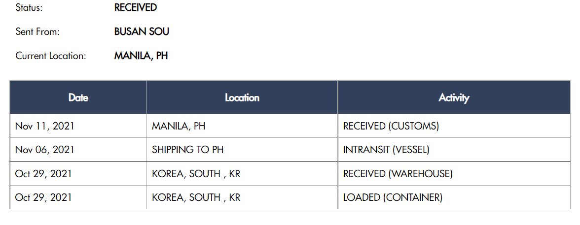 korhianneshop's tweet photo. #KRSUpdates
Batch 11 GOs, Tingi, Bunjang finds and KR lending items are still in Customs as of Nov 11. Hopefully marelease this week.
Pa-up po ng DM sa mga hindi ko pa narereplyan. I have time tonight to answer DMs. Thank you! https://t.co/opcu1BkXpq