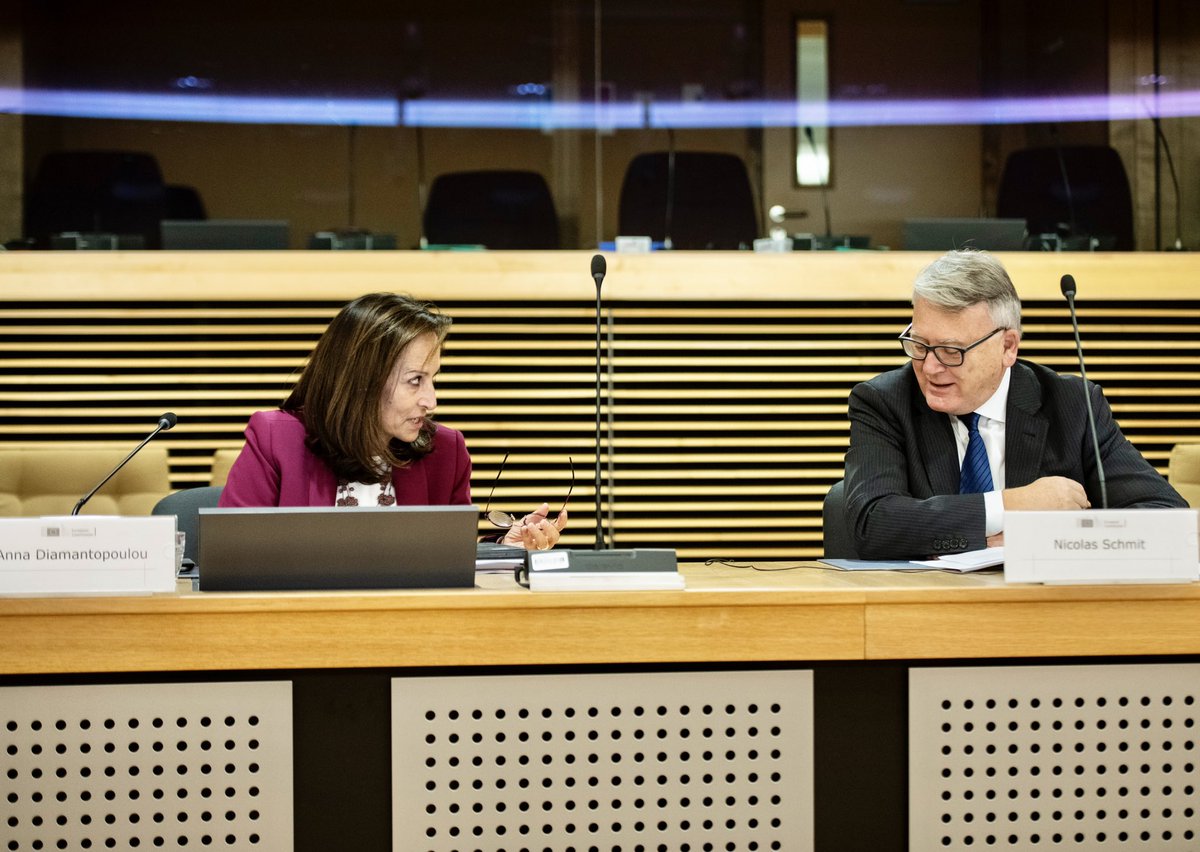 adiamantopoulou's tweet photo. Η απόφαση της @EU_Commission να με επιλέξει ως Πρόεδρο της Επιτροπής για το μέλλον του κοινωνικού κράτους, της κοινωνικής προστασίας &amp; της εργασίας είναι τιμή &amp; ευθύνη. Στόχος, ένα κοινωνικό κράτος βιώσιμο &amp; ανθεκτικό - κατάλληλο για την εποχή που έρχεται. https://t.co/GXZ9hTVMiR https://t.co/RuiWQ9YgXB