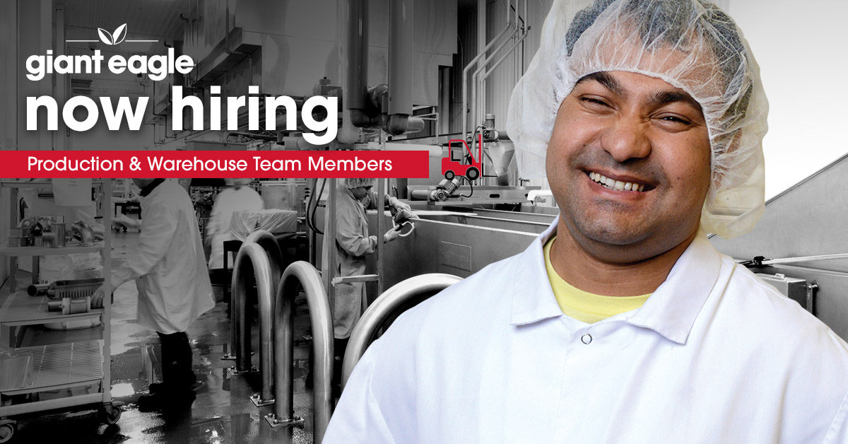Giant Eagle Jobs on Twitter "Fresh Foods Manufacturing, home to