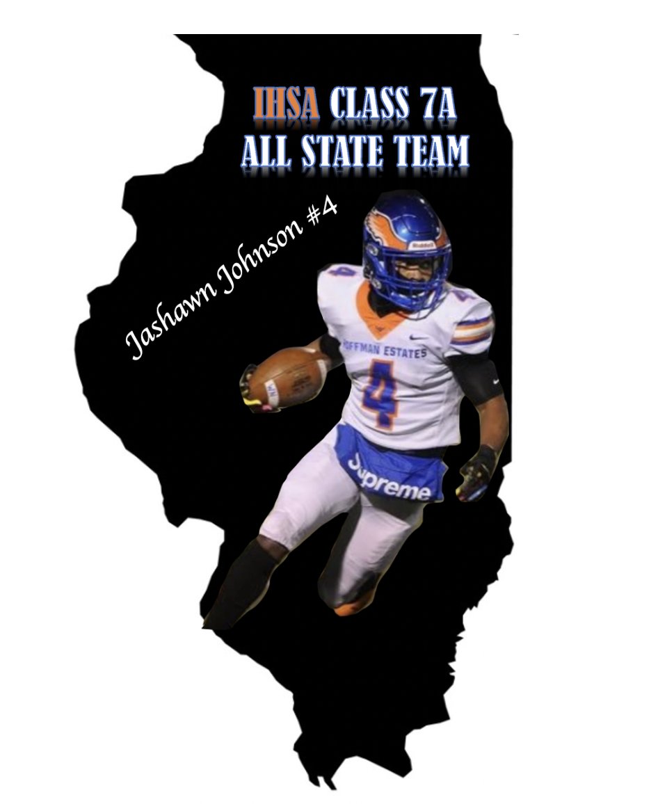 Congratulations <a href="/jashawn_3/">jashawn Johnson</a> on being selected to the 2021 IHSFCA 7A All-State Team! #TPW