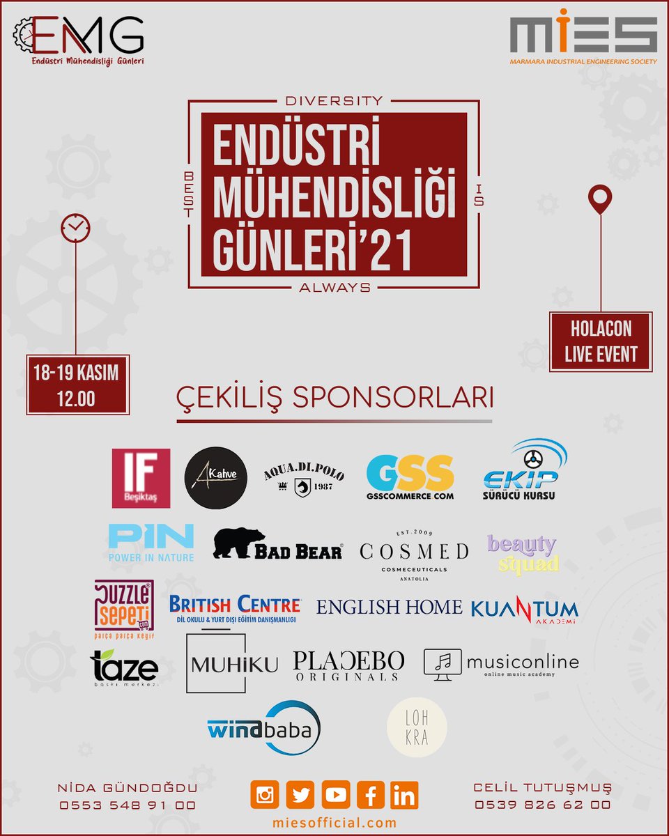 emgmies's tweet photo. EMG'21 deki tüm sponsorlarımıza teşekkür ederiz.

Etkinliğimizde görüşmek dileğiyle.🧡 https://t.co/Hxz5OeaJqT