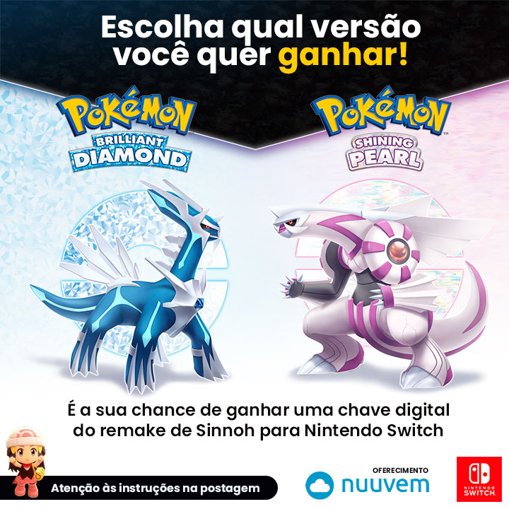 Pokémon™ Brilliant Diamond - Nintendo - Compre na Nuuvem