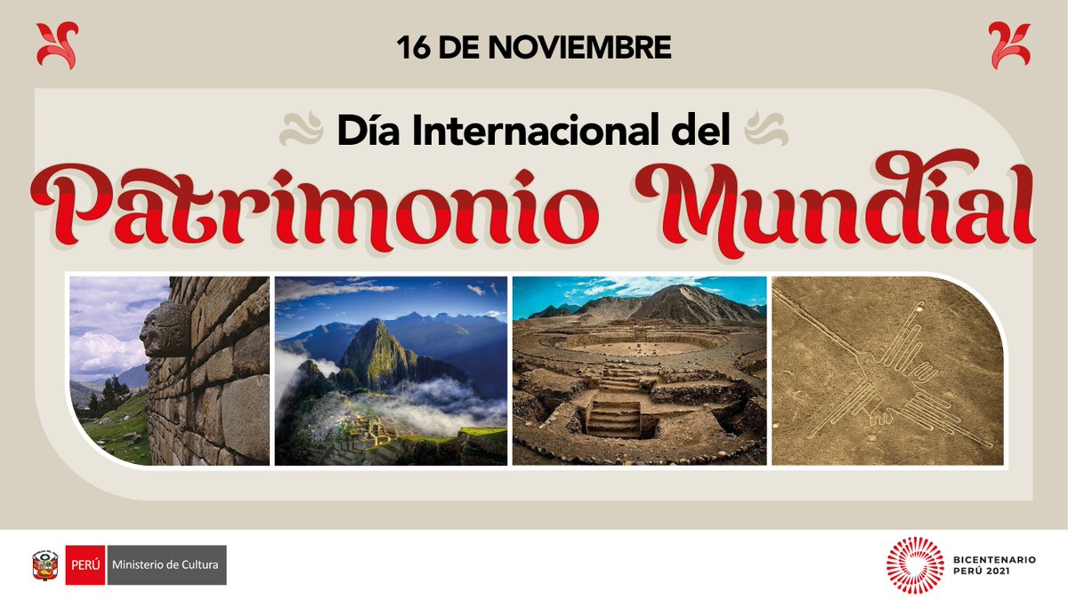 ⭐ ¡Hoy conmemoramos el Día Internacional del Patrimonio Mundial! ✅ En búsqueda de proteger y preservar todos los bienes naturales y culturales que existen en el mundo 🌎 y que forman parte de la riqueza y herencia cultural de los pueblos 🙌🏽 a través de la historia.