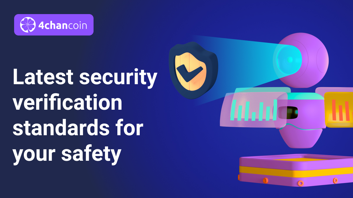 4chanCoin's tweet photo. #4Chan team is dedicated to offering the highest quality security🔐

Using the latest #security verification standards with end-to-end authentication 

💥Learn more: https://t.co/NzxzLRBpim" https://t.co/rcVHRv8zQA