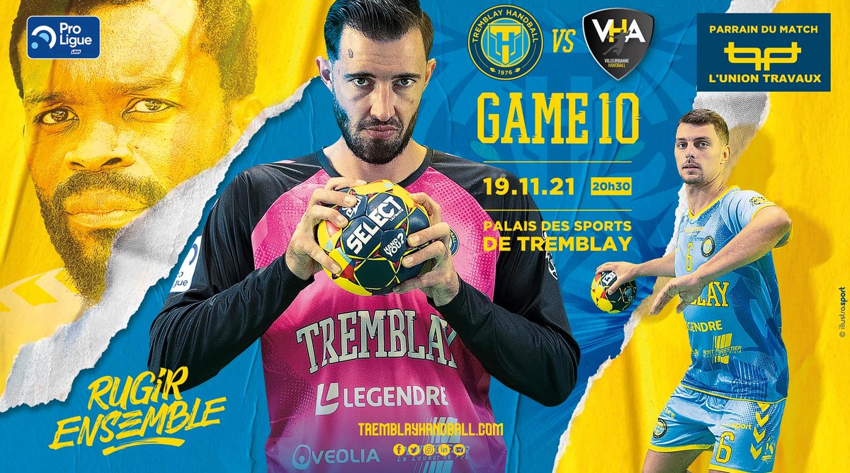 Gagnez des places pour le match du #Tremblay de ce vendredi ! Envoyez un email à contact@seinesaintdenis.fr avec pour objet "Tremblay" avant jeudi midi en précisant votre nom, prénom, email et le nombre de places souhaitées (maximum 6). Bonne chance pour le tirage au sort !