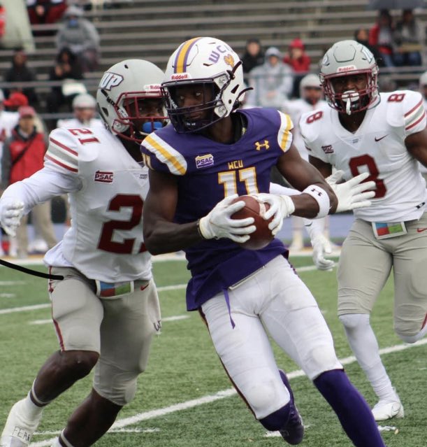 Zwaan Football Show (@zwaanfbshow) on Twitter photo A Ben Franklin grad, WR Rasheem James has had tons of explosive plays while being a Ram. In 2017, he was named 2nd Team All-PSAC and ECAC Rookie of the Year. His career totals are 109 receptions for 1,653 yards with 17 touchdowns. Send in questions to billzwaanshow@comcast.net A Ben Franklin grad, WR Rasheem James has had tons of explosive plays while being a Ram. In 2017, he was named 2nd Team All-PSAC and ECAC Rookie of the Year. His career totals are 109 receptions for 1,653 yards with 17 touchdowns. Send in questions to billzwaanshow@comcast.net