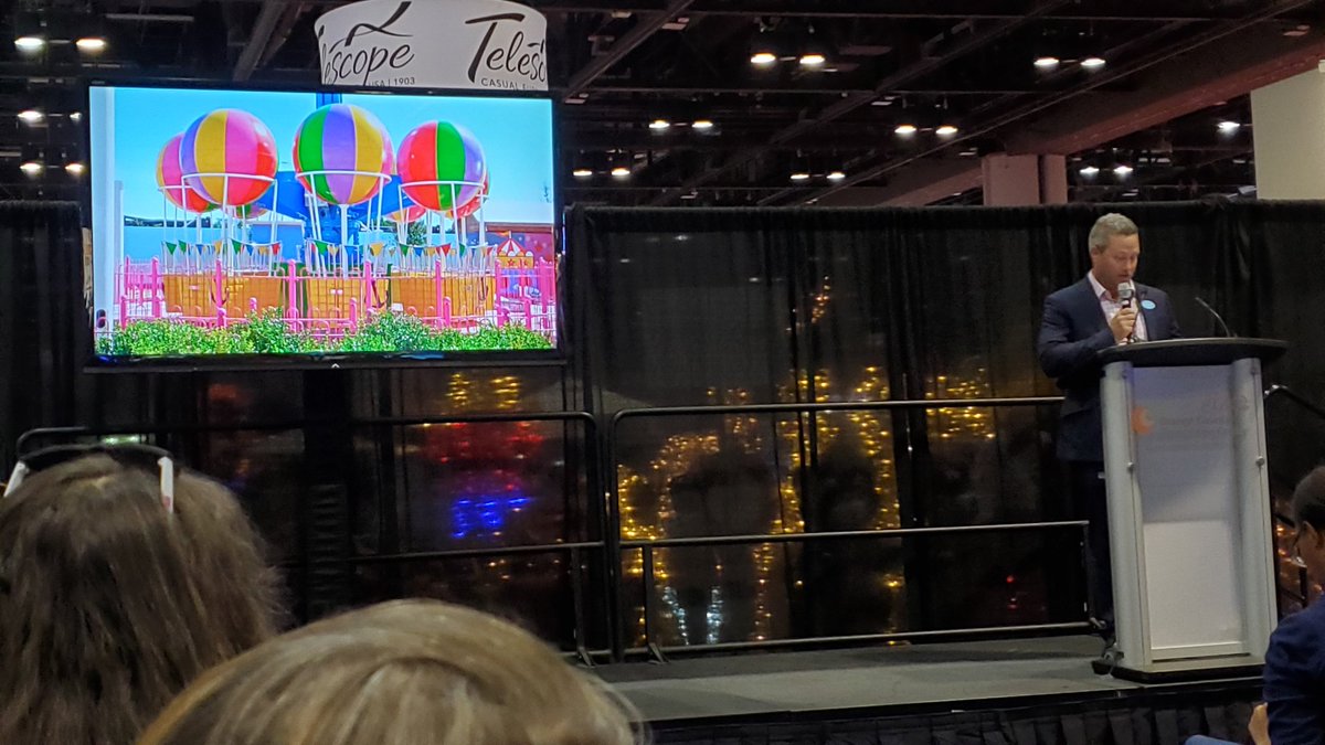 aceonlineorg's tweet photo. @PeppaPigFlorida announces how the new themepark (opening in 3 months) will be an Autism Certified Center and accessible to ALL preschoolers at the #IAAPAExpo 2021!  #TechnicalPark  #RideWithACE https://t.co/uGZu2XEWR2