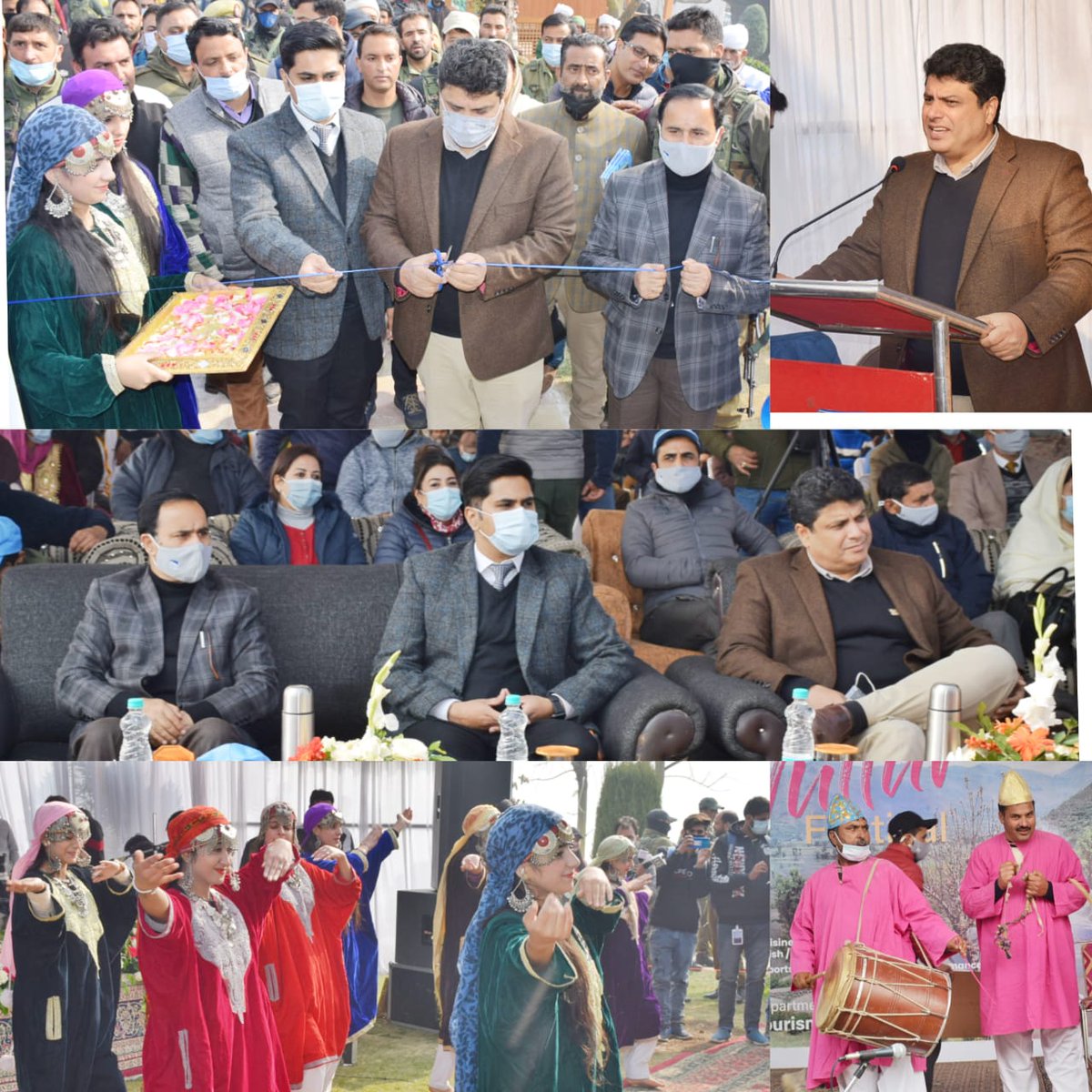 dicbandipora's tweet photo. Day long 'Wular Festival' held at Bandipora
With an aim to promote lesser known tourist destinations across Kashmir, The Department of Tourism in Collaboration with District Administration Bandipora organised the Wullar Festival at Wullar Vantage Park on Tuesday. https://t.co/5u9tkPo2WF