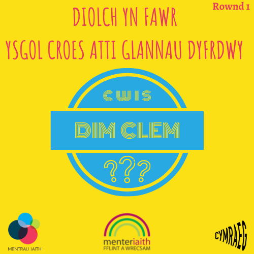 fflintawrecsam's tweet photo. ❓🤔CWIS DIM CLEM 🤔❓
Diolch yn fawr iawn @ysgolca Glannau Dyfrdwy am gymryd rhan yn Rownd 1 o'r Cwis Dim Clem heddiw!
Roeddech chi'n wych, gobeithio eich bod wedi mwynhau!
#dimclem #cwisdimclem #cymraeg https://t.co/UeiwtiSST4