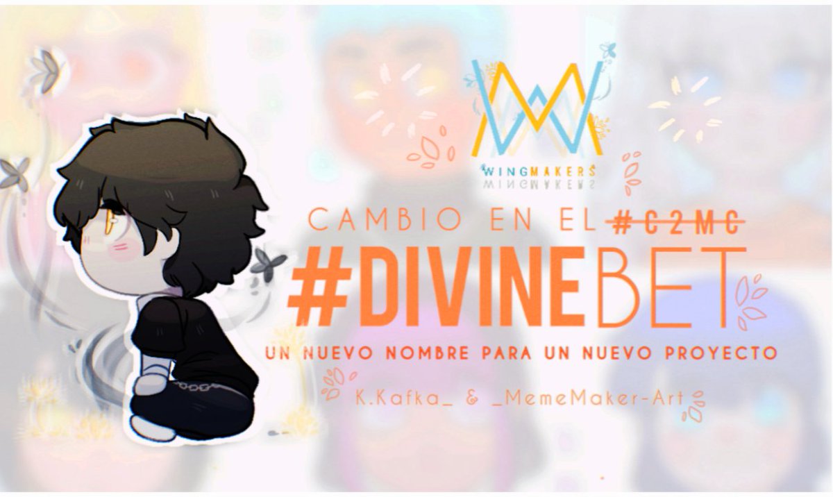 Mememak04554938's tweet photo. HI HI GENTE!!!! Akí dando una pequeña noticia , que ya en el video anterior de "ANUNCIO" mencioné que el #C2MC cambiará en este caso a #DivineBet ya que el proyecto por algunas cositas que han pasado a tenido que sumergirse un mar de cambios https://t.co/3w5nH6RGqy