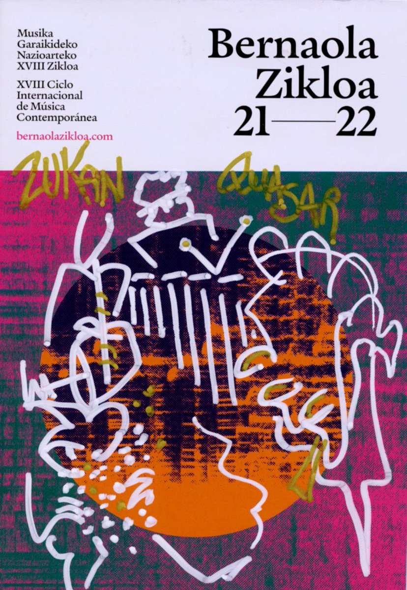 zuzenders's tweet photo. Atzo izan ginen @BernaolaZikloa n @TrioZukan eta @Quasar4_sax ekin
#musikamarrazten #drawingthemusic #zuzenders https://t.co/5URJ4OPGZj