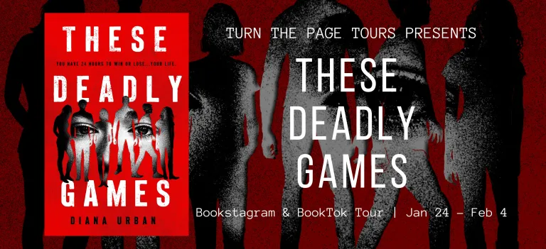 turnthepagebts's tweet photo. TOUR SIGN UPS: THESE DEADLY GAMES BY DIANA URBAN
https://t.co/U618VDlJkZ
#booktour @DianaUrban #thesedeadlygames @WednesdayBooks #blogtour #booktoktour @herbookish #tdg #ayts https://t.co/2t2Dqf5voS