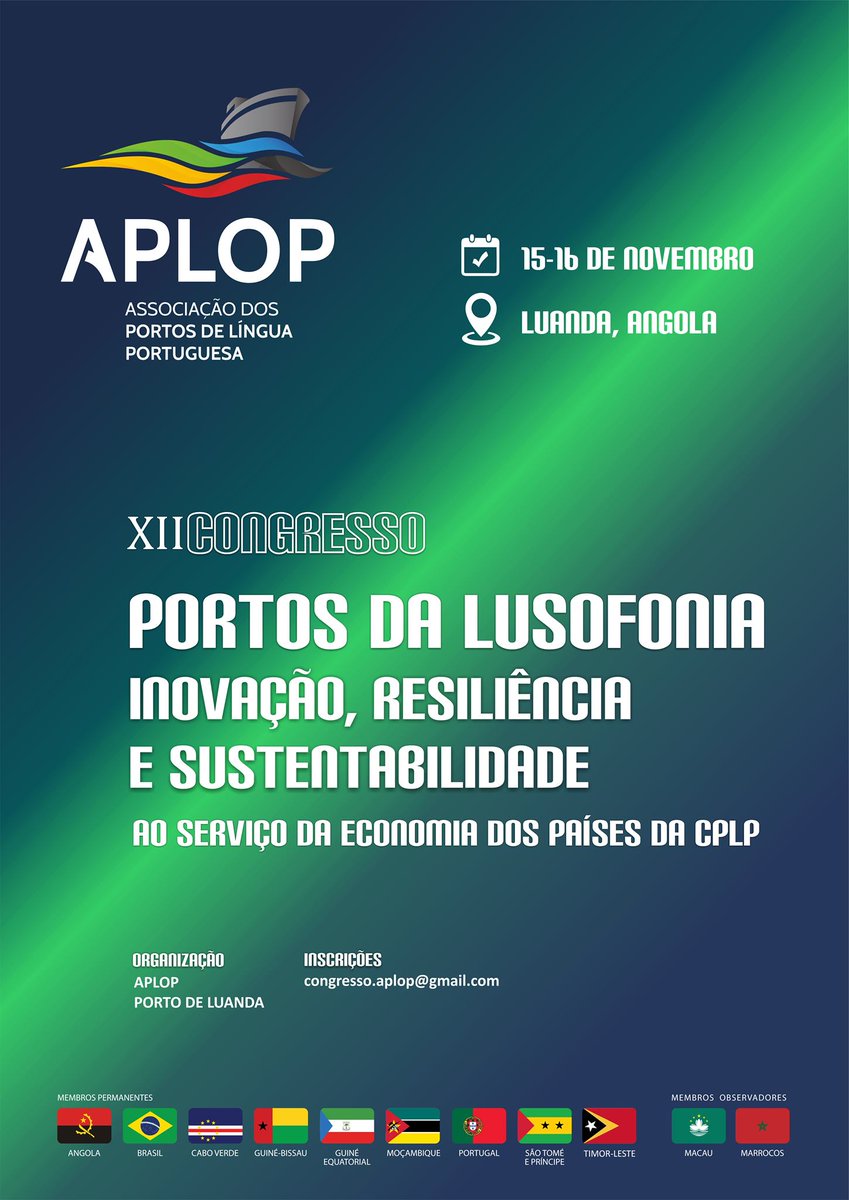 Decorre o XII Congresso da <a href="/AplopPress/">APLOP</a>, em Luanda, Angola, com a participação da APDL.