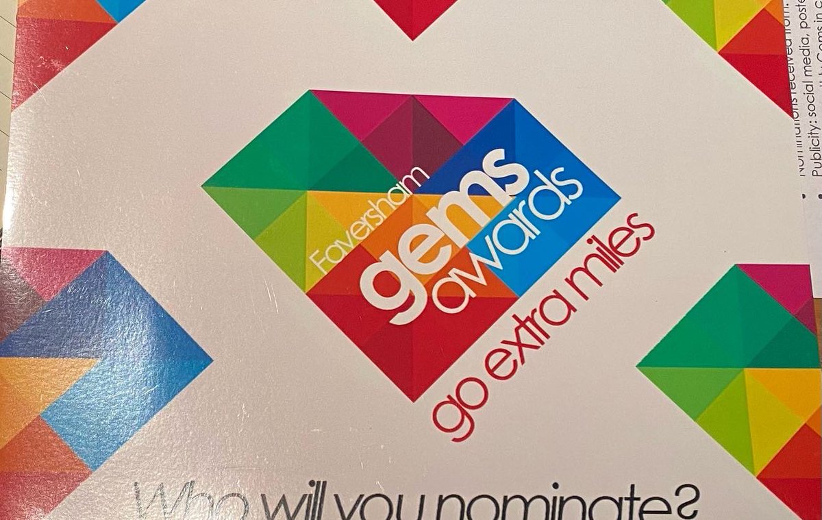 excited that CSVA  <a href="/canterburycoll/">EKC Canterbury College</a>  are
part of the FIRST EVER GEMS Faversham project. Fab meeting with the founder &amp; members,award ceremony will be amazing for the community, work experience for photography students &amp; designers of the awards
. #community #workexperience