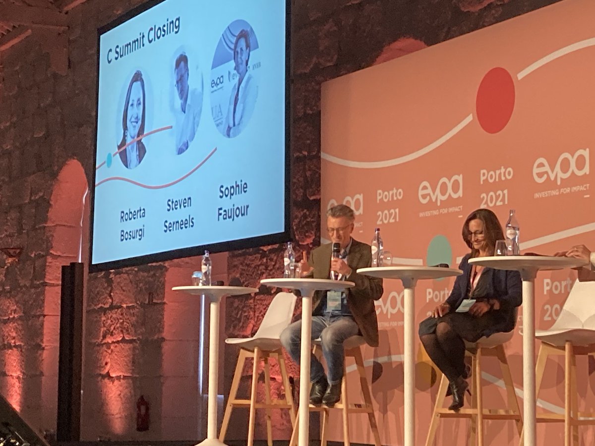 ⁦@_EVPA_⁩ ‘s Steven Serneels and Roberta Bosurgi are closing #csummit21 with a list of quotes. My favourite quote was: “If we think we can do it alone we don’t dream big enough!” GREAT EVENT! Thanks to ⁦@_EVPA_⁩ colleagues! ⁦@DafneHQ⁩ ⁦⁩ ⁦@The_EFC⁩