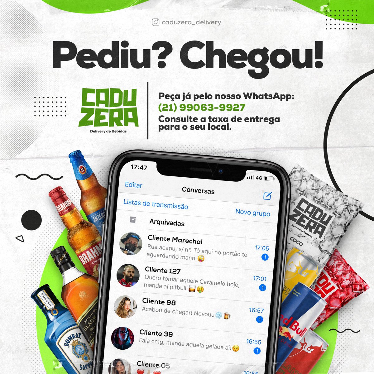 vulgocaduzera's tweet photo. Fala família! BOA TARDE! Estou vindo aqui mais um vez divulgar meu trabalho e também passar um pouco das promoções para vocês! Da uma conferida no Instagram da nossa loja e fique por dentro de tudo.
https://t.co/4g4o16atHZ

Nosso WhatsApp 
📲(21)99063-9927
https://t.co/JwEnoEj0WA https://t.co/tm6YvICWgQ