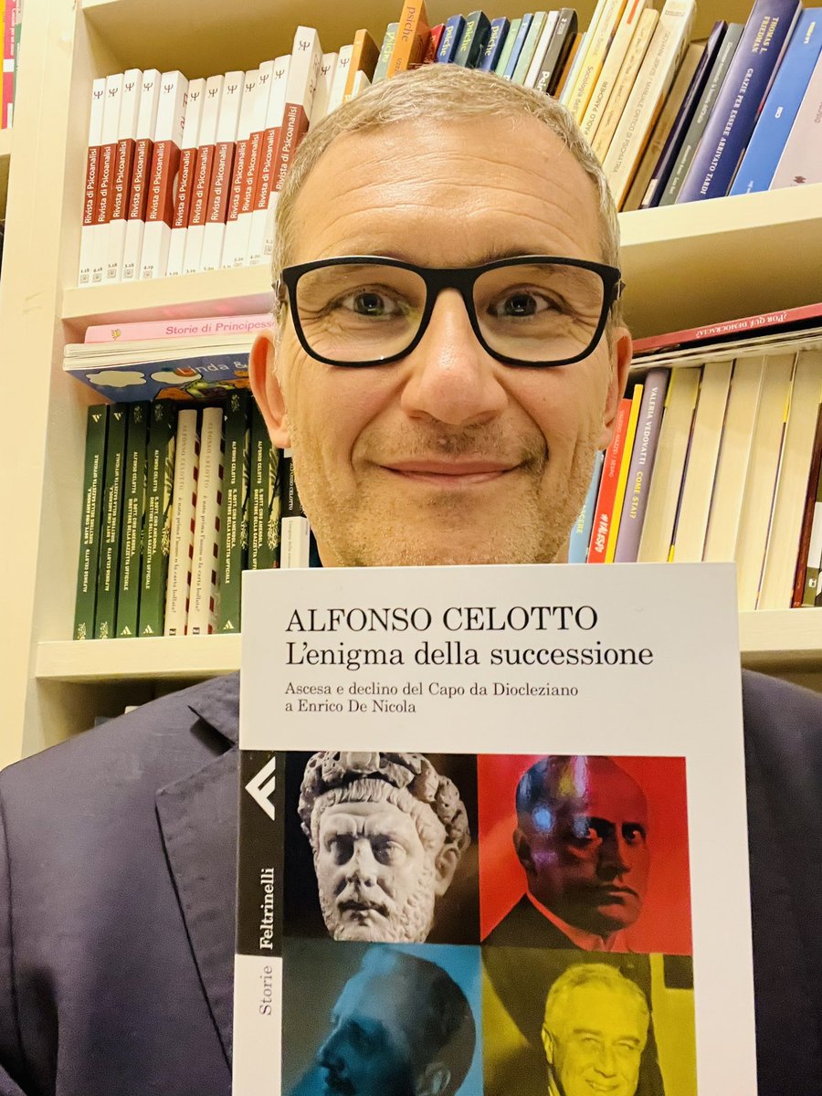 AlfonsoCelotto's tweet photo. In libreria 𝗴𝗶𝗼𝘃𝗲𝗱ì 𝟭𝟴 novembre 

Un libro sul potere che, da Diocleziano a Mussolini, da Roosevelt a De Nicola, da Elisabetta I a Benedetto XVI, fino all’elezione del presidente della Repubblica in Italia ….

@feltrinellied https://t.co/SFms6euWcB