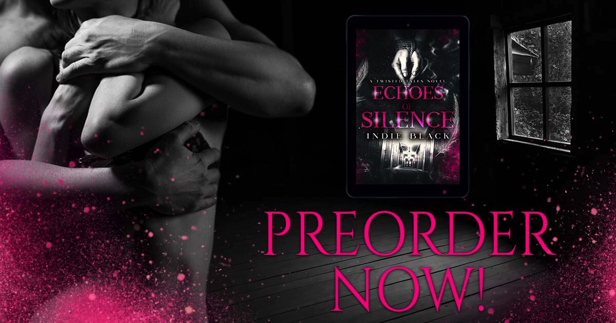 Echoes of Silence, a Twisted Tales Collection novel by Indie Black is coming 12/31!

 Preorder your copy now!:books2read.com/u/branzz

 #PreOrder #EchoesOfSilence #IndieBlack #ReverseHarem #DarkRomance @HattersServices
