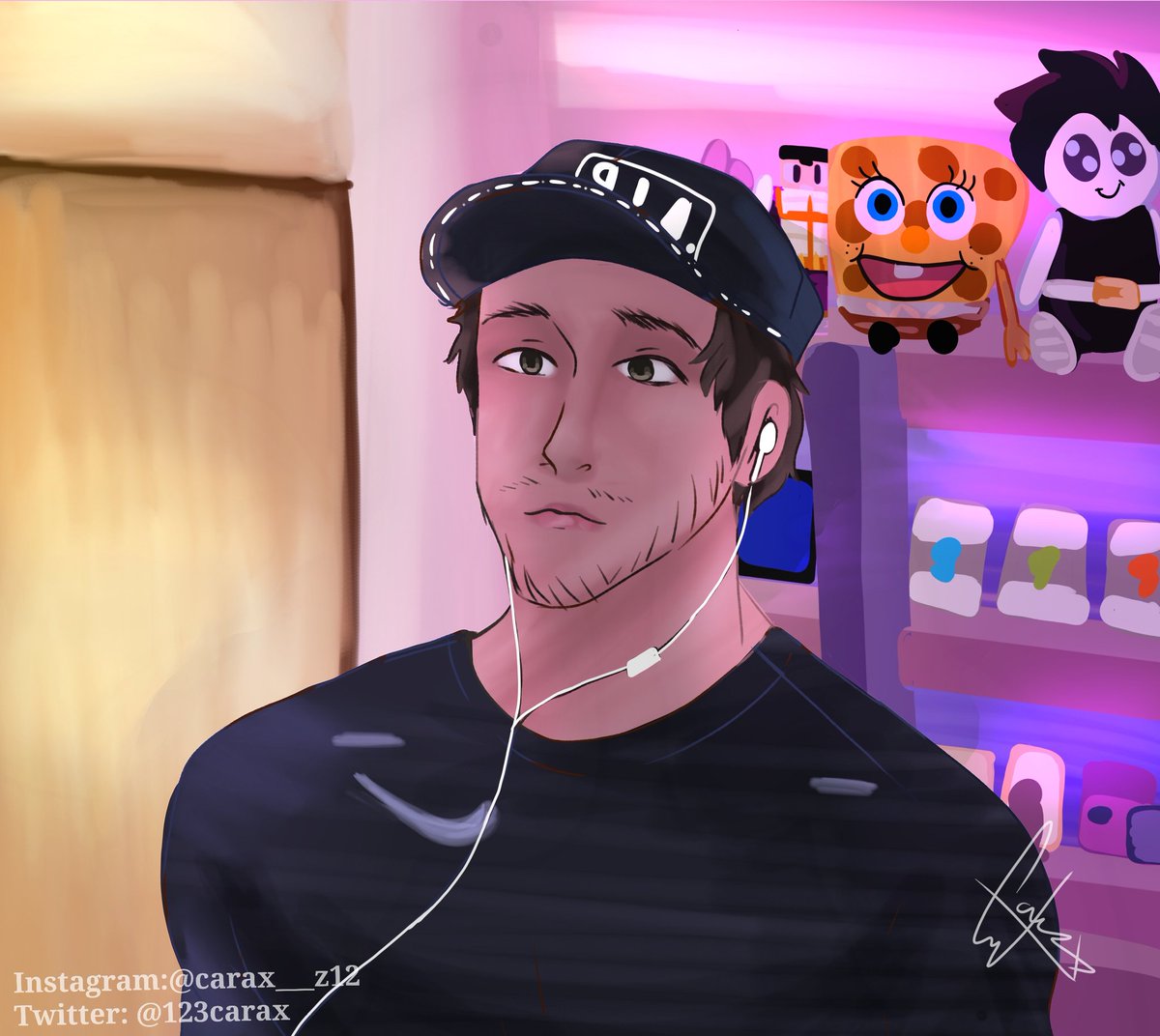 123Carax's tweet photo. |vegetta 777  on live|

Me gustó hacer estos dibujitos de el , espero les guste 😔✨

@vegetta777 

#Vegetta777 #vegetta #fanart #art https://t.co/ZrHT6nDlQW