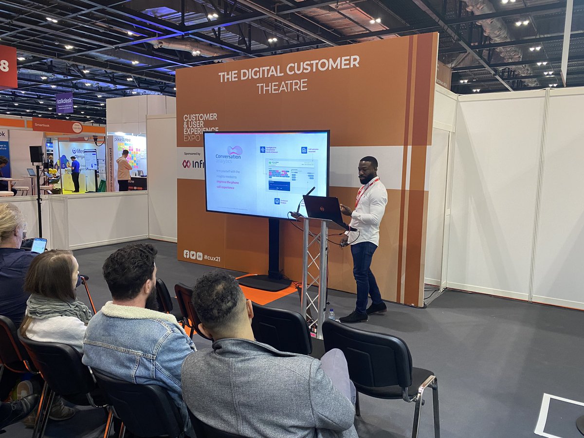 The Digital Customer Theatre has The Secret to better CX.

Want to know more?

Head over now to listen to Infinity #CUXexpo21