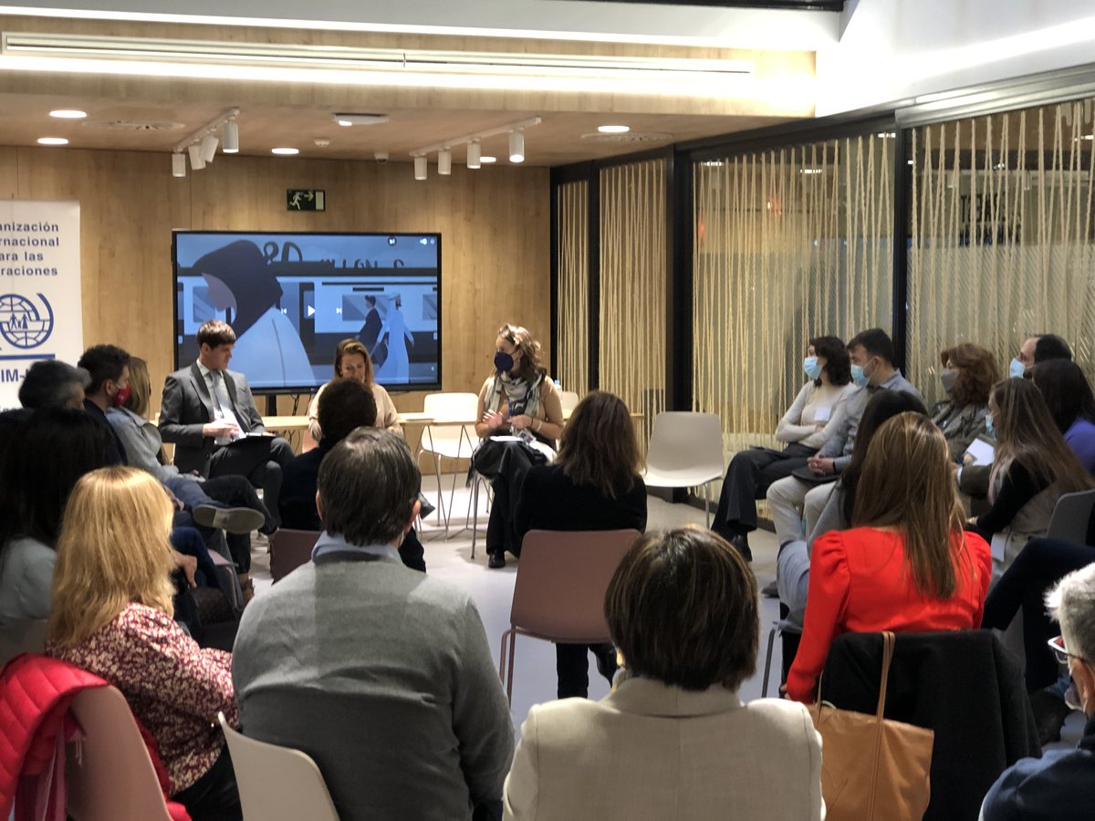 More than 30 stakeholders have participed in our participatory assessments on #EthicalRecluitment with the private sector and public administration in Spain

Thank to Philip Hunter, <a href="/IOMatEU/">IOM Global Office Brussels</a>, Ministry of Inclusion and all the participants who attended this event.