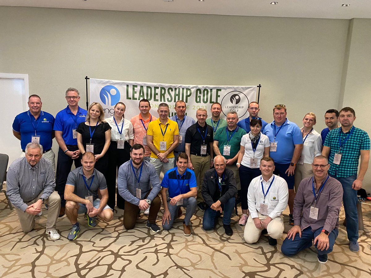 Leadership Golf Conference, Dubai 2021. Thank you, ENGO for an amazing experience!