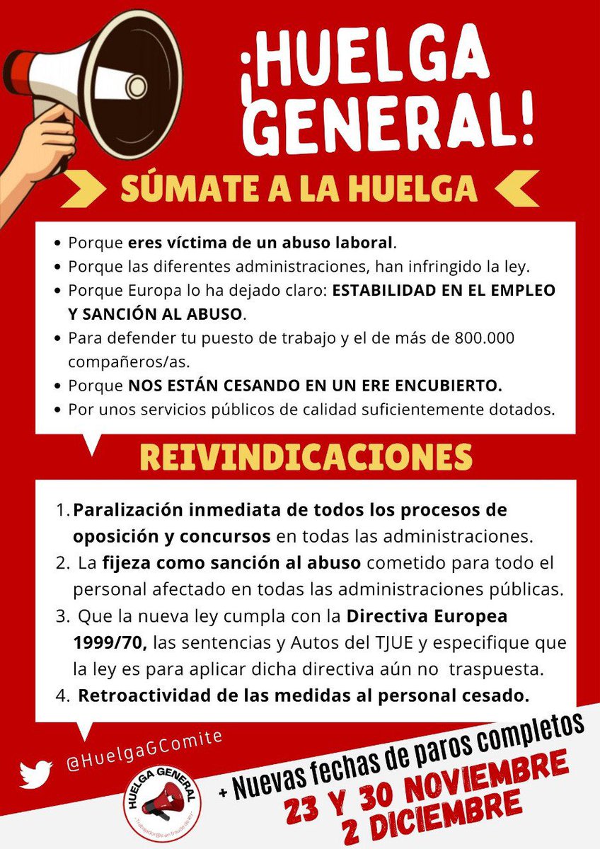 LabormanZ's tweet photo. #FijezaYa Nuevas Jornadas de Huelga https://t.co/LMURYlKFG8