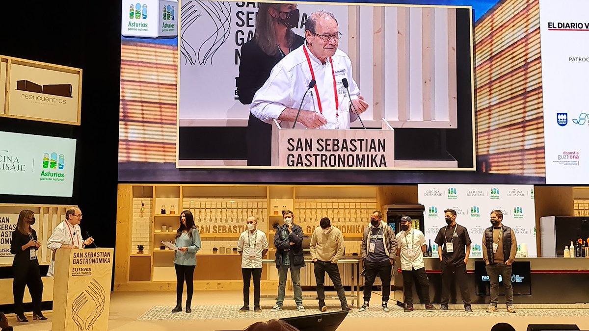 ssgastronomika's tweet photo. Los finalistas del concurso son @NarruRest @Narru, @Calisidrebcn, #CarbónNegro, #Dspeak, @casa_gerardo,  @RteYarza,  @RestLaVentana y @caelisbcn @TurismoAsturias #cocinadepaisaje  #ssg21 #Gastronomika https://t.co/GrP1c5lvAI