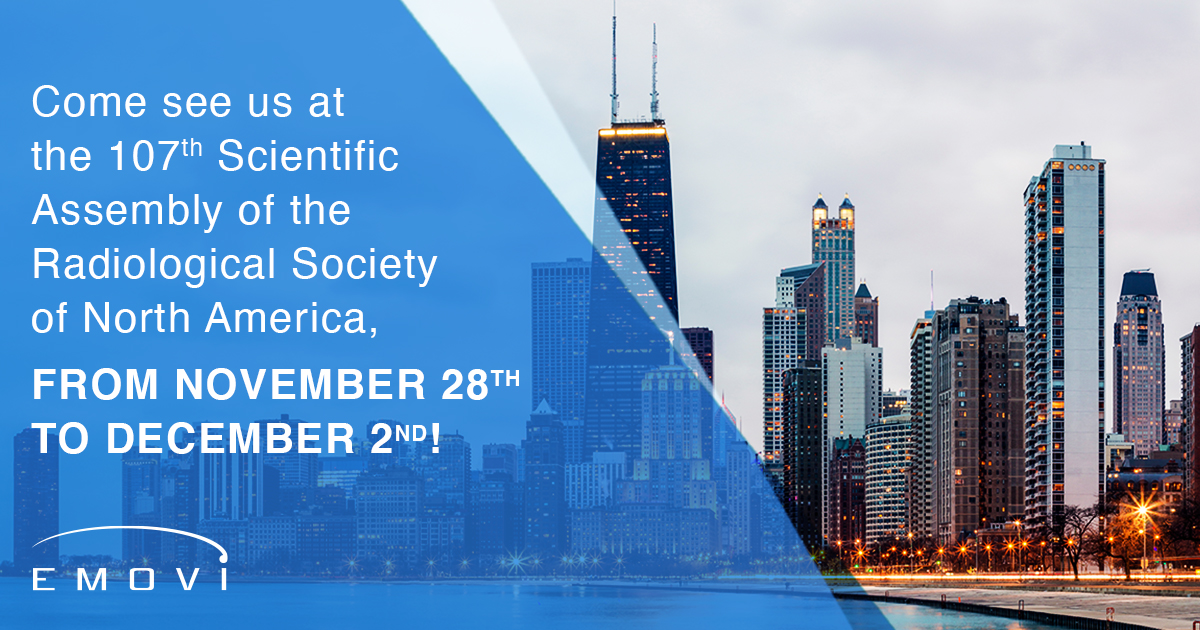 Come see us at the 107th Scientific Assembly of the Radiological Society of North America from November 28 to December 2!

For more information, please visit the website emovi.ca/evenements/rsn…

#RSNA2021