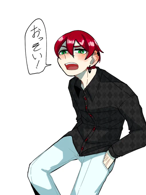 例のシャツ 