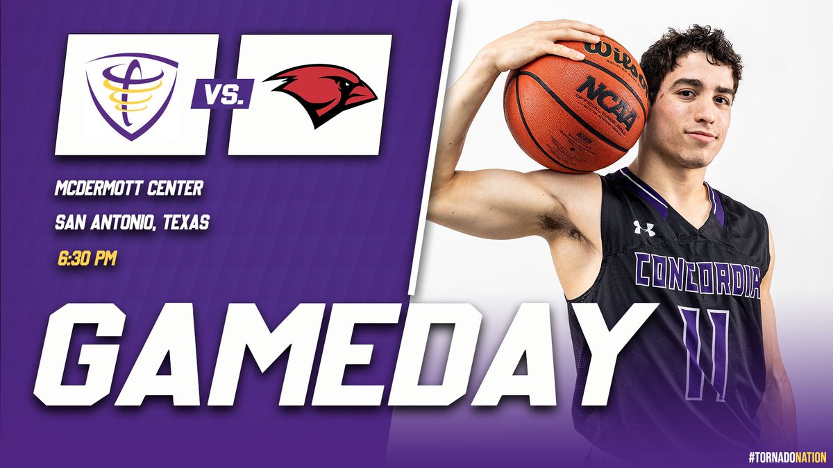 GAMEDAY!

Men's Basketball faces Incarnate Word in an exhibition matchup today.
📍: McDermott Center
🕡: 6:30 p.m.
#TornadoNation