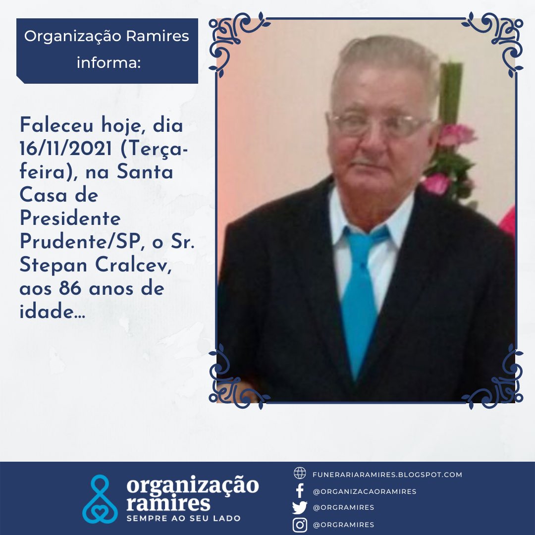 orgramires's tweet photo. Informe de falecimento:

https://t.co/bBjaq3sZN4 https://t.co/OEV6FBFMKk