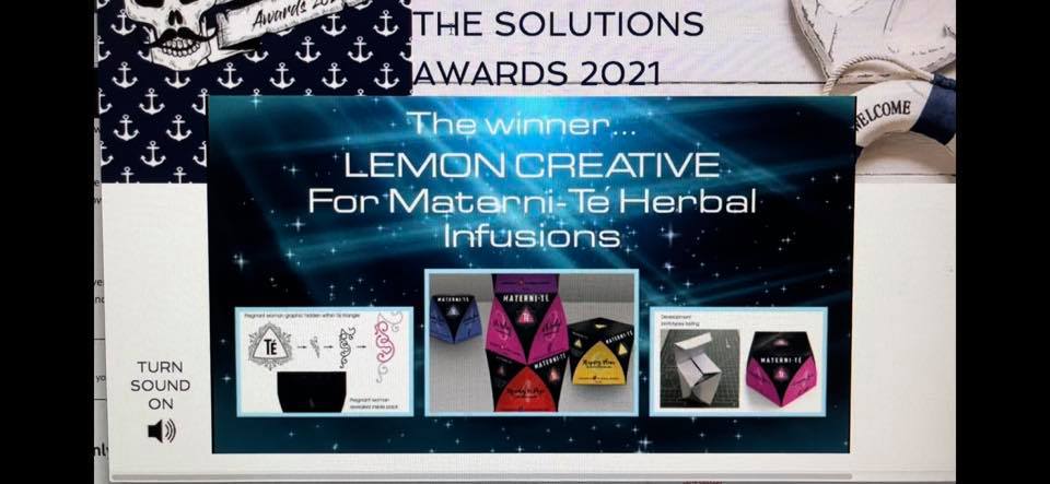Absolutely fabulous news....<a href="/LemonCreativeUK/">Lemon Creative</a> proudly wins Design category in the national @SolutionsAwards #TSA21 Congrats to all this years deserving winners and the worthy nominees. Thanks to <a href="/EarthIslandUK/">Earth Island UK</a> for another great awards.