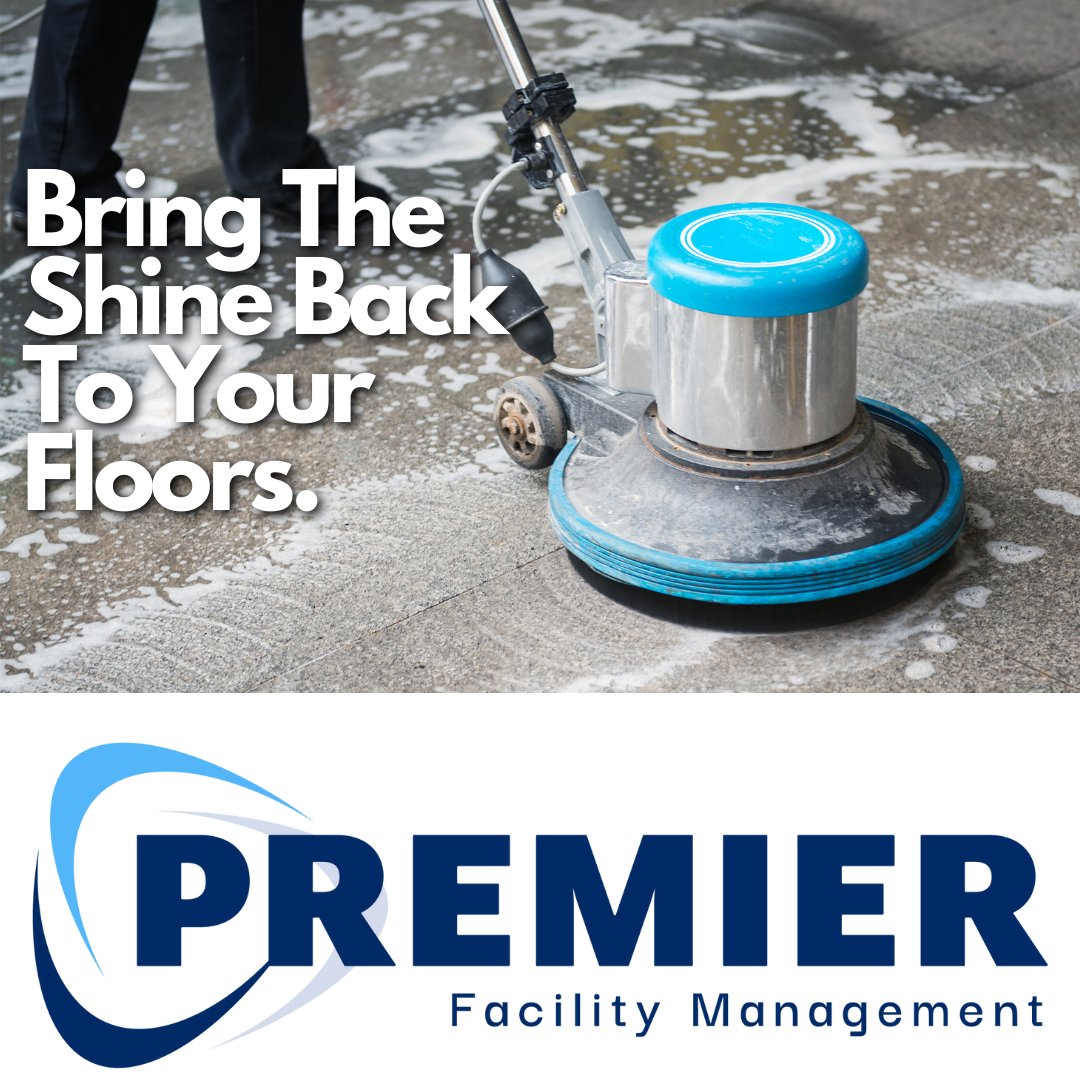 Flooring can get dull FAST through regular use &amp; lack of proper maintenance. When was the last time you saw underneath all that deep seated dirt and grime? Let Premier bring back the SHINE to your flooring!

Learn more:
bit.ly/3alg6yZ