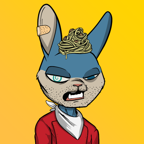 DrBitstein's tweet photo. @MadRabbitsRC @crypto888crypto @SatoshiArt_NFT @DarfV8DR @jasonseife @tomyoo23 @vexx_art #MRRC #SpaghettiHead #MomsSpaghetti https://t.co/g8pfEG7VpT