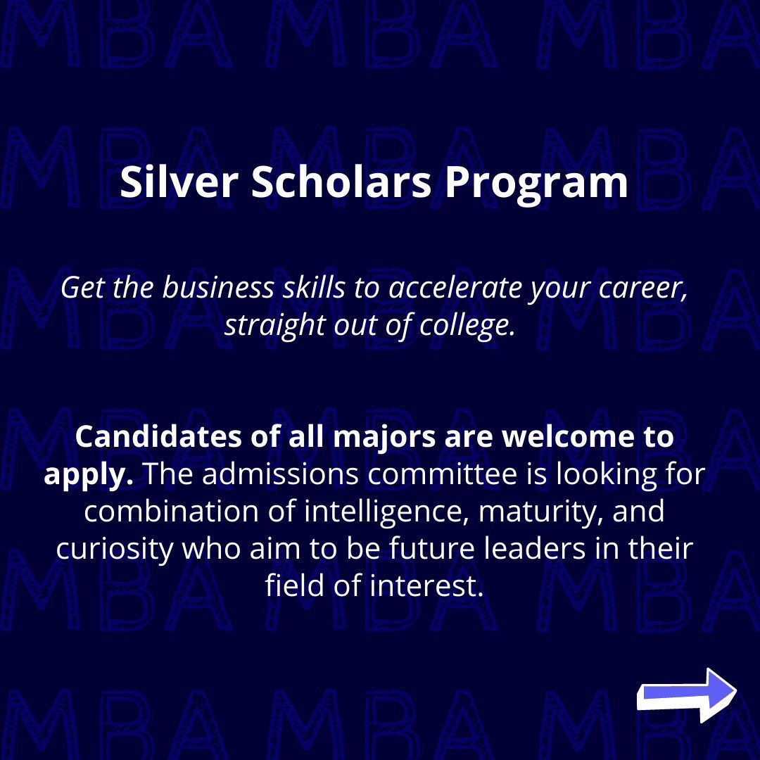 FODA2021's tweet photo. Mañana Miércoles 4pm! No te pierdas esta sesión informativa sobre hacer un MBA con Silver Scholars en YALE. 
Regístrate en el link de nuestra bio. 
Abierto a todas las carreras!! https://t.co/ZA3NgzZ1VR