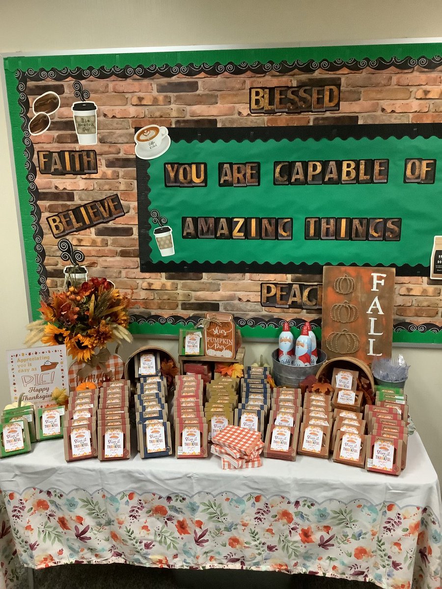 Buena Vista Parent Club showing love and appreciation for our BV staff. 💕