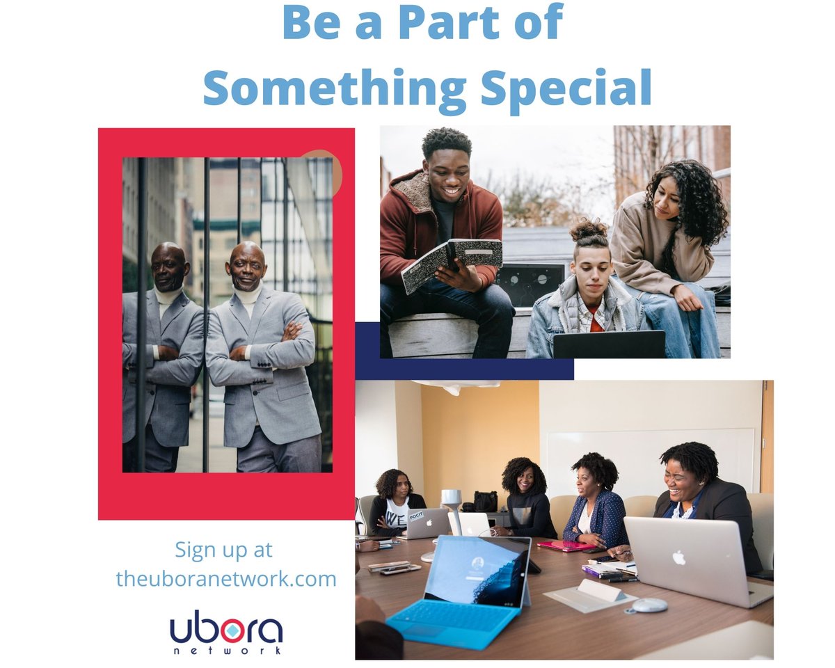 theuboranetwork's tweet photo. The Ubora Network is home to Black students, new and seasoned professionals in the Comms. and PR industry. Stop thinking about it and sign up, don't miss another event and stay updated on what's to come at https://t.co/nloO68eoJL #BlackComms #BlackPR #SomethingSpecial https://t.co/TXlxrberKs