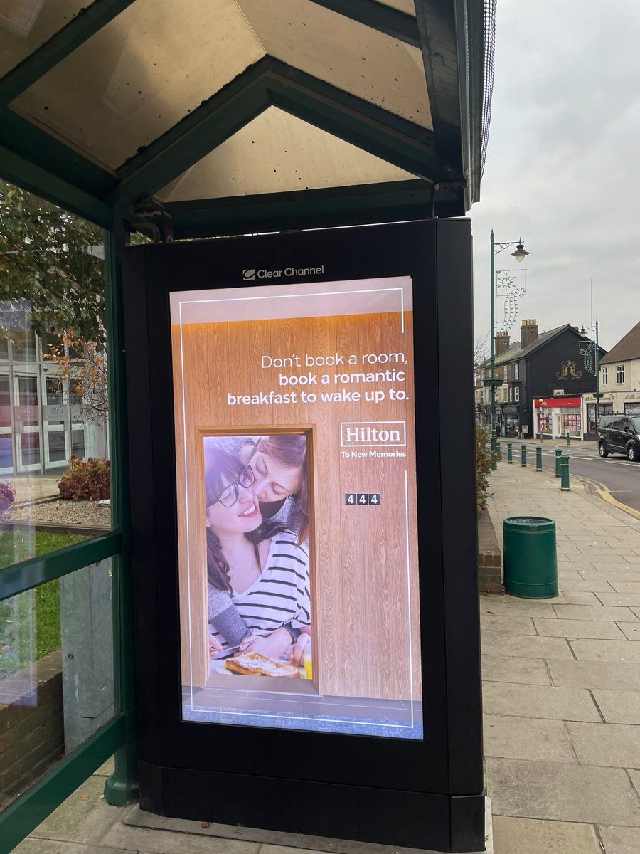 ‘OOH is a naturally inclusive medium; a one to many channel. But it’s not just about reaching diverse audiences but representing them within the creatives itself’ - @clearchanneluk Perfectly showcased by @HiltonHotels latest #DOOH campaign! Love it @caratuk #loveislove