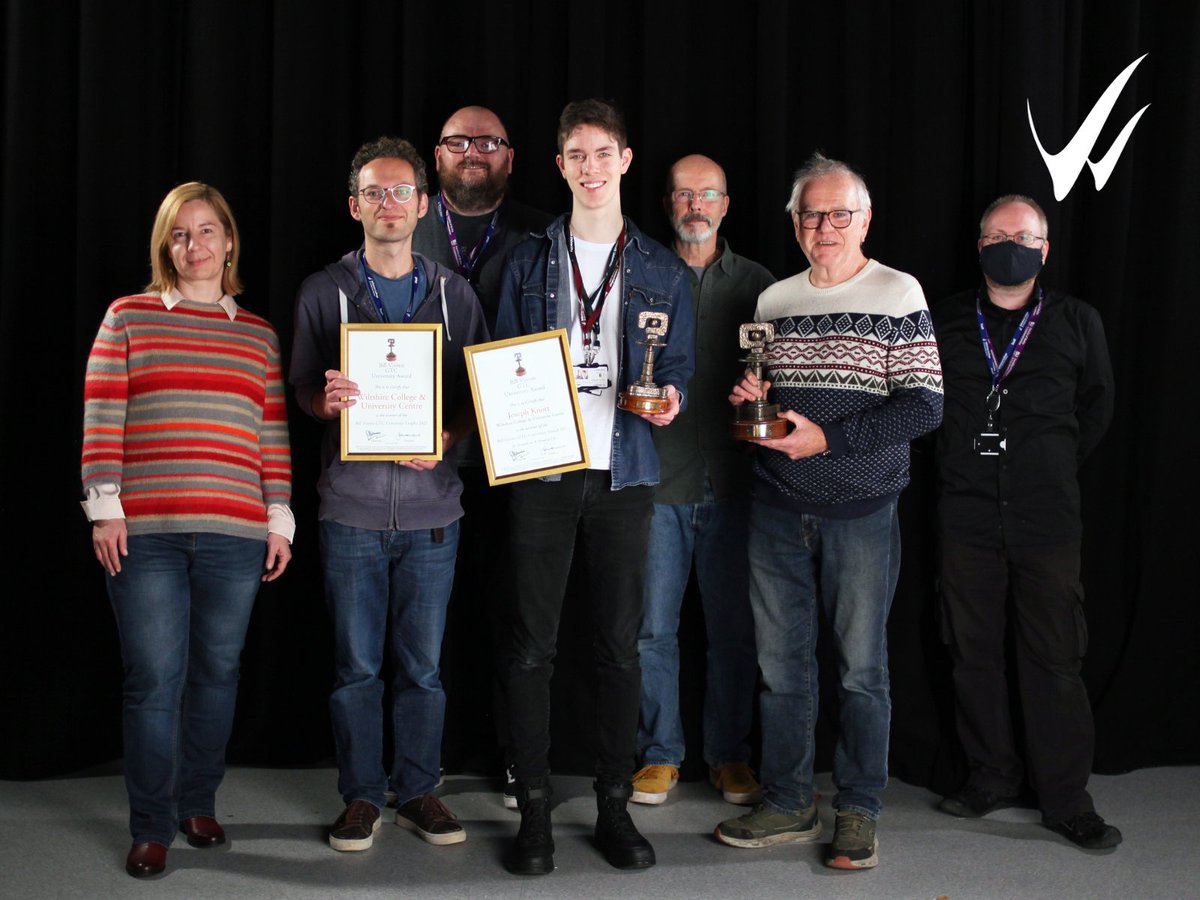 WiltsColl's tweet photo. The Film department at the our Salisbury campus are celebrating a twin win at the Bill Vinten GTC University Awards.

The awards acknowledge excellent teaching of camerawork and craft skills within UK educational establishments.

More: https://t.co/gh7jizde5M

#WeAreImaginative https://t.co/wV0N5bfkRh