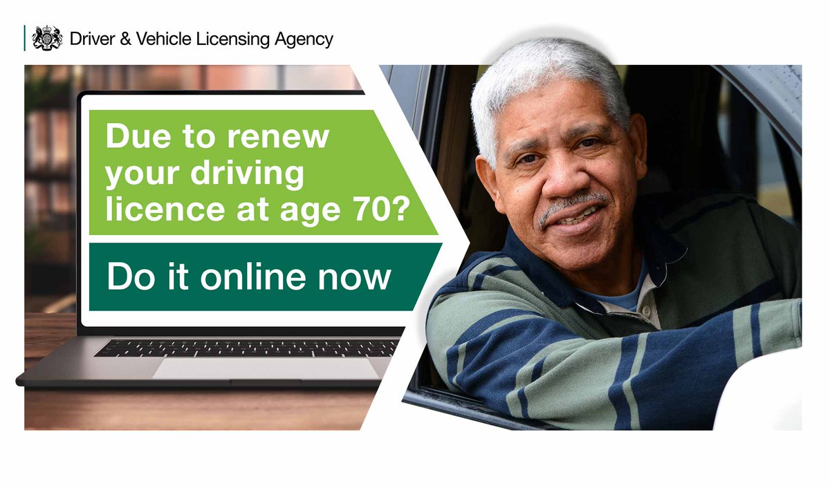 Driver and Vehicle Licensing Agency tweet media