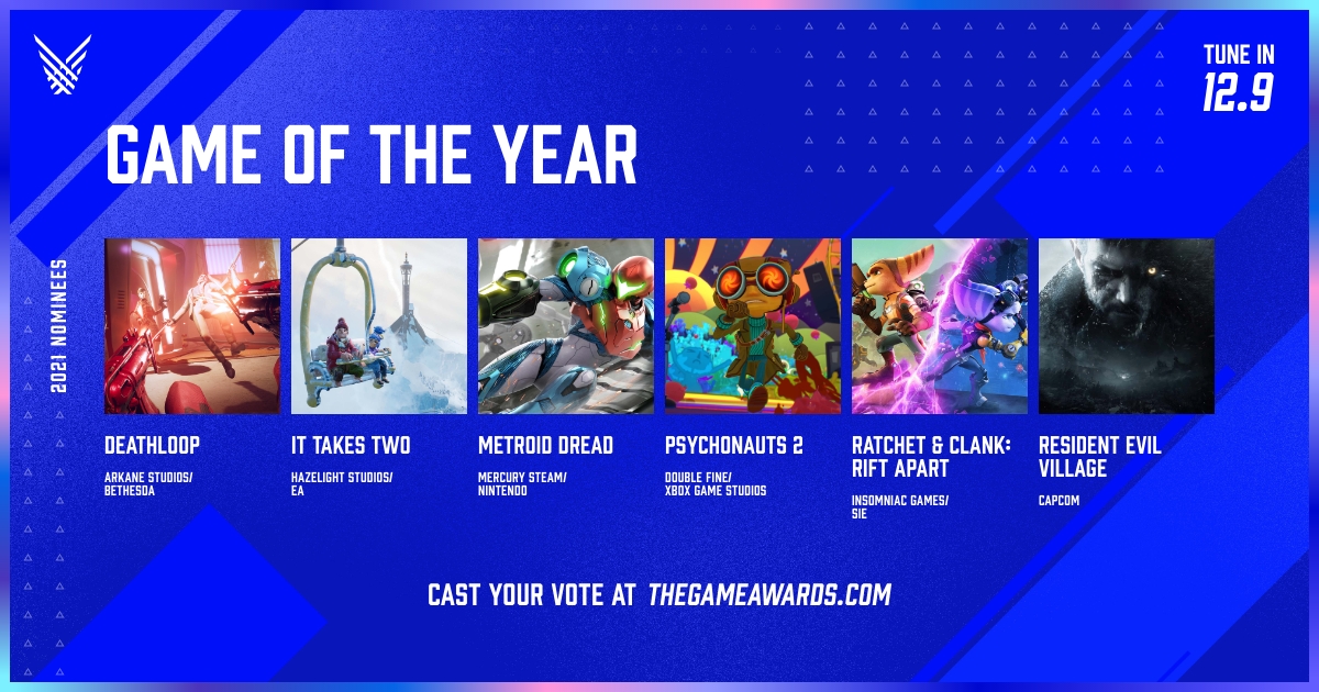 Six Nominees Won't Even Be Close To Enough For The Game Awards