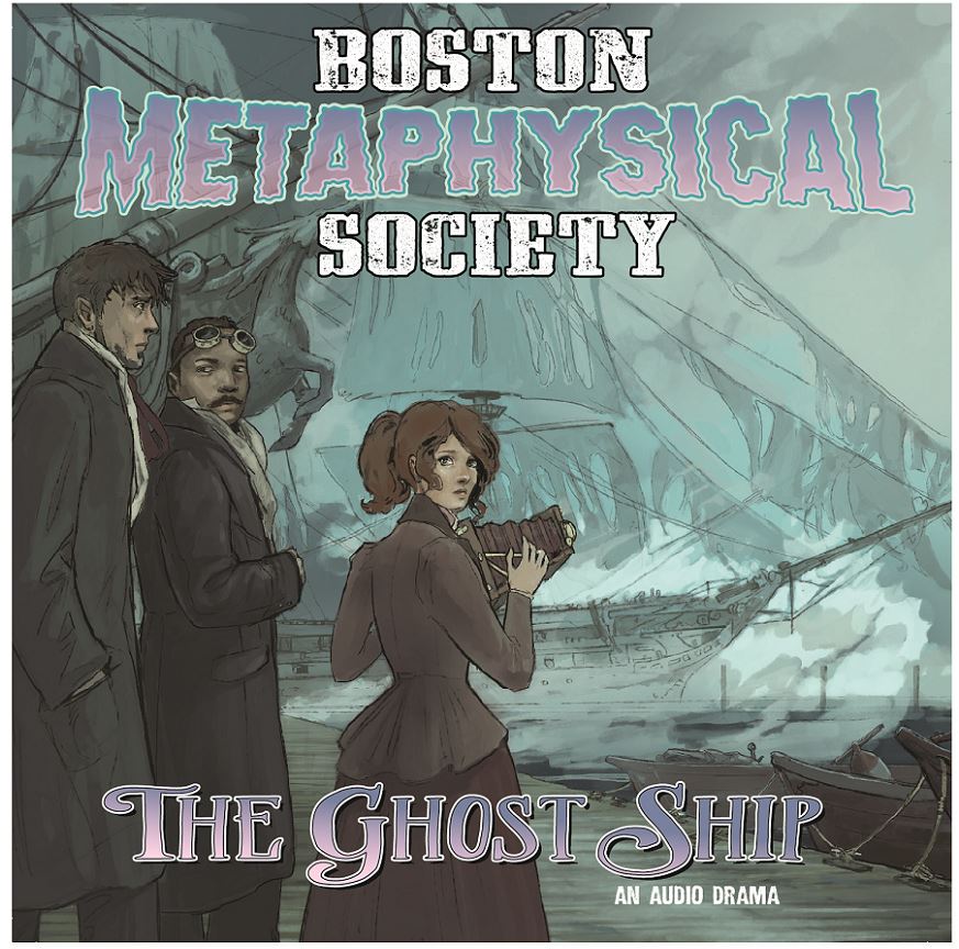 MHollyRosing's tweet photo. ONLY 2 DAYS LEFT and less than $350 to reach our stretch goal. Come on board the Boston Metaphysical Society: The Ghost Ship audio drama today!  Ends Nov. 19 at 11 am PST #steampunk #audiodrama #audiofiction #paranormal #ghosts #Boston https://t.co/sSI5dZFQkK https://t.co/v1px01mckG