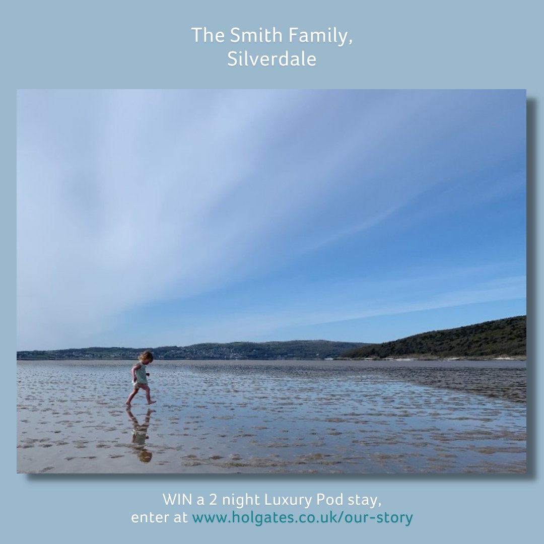 Small feet making big discoveries! 💛

"Aida is the 4th generation of the Smith family to absolutely love holidays here and will do for many years to come"

Enter our photo competiton at holgates.co.uk/our-story and be in with a chance of winning a 2 night Luxury Pod stay!